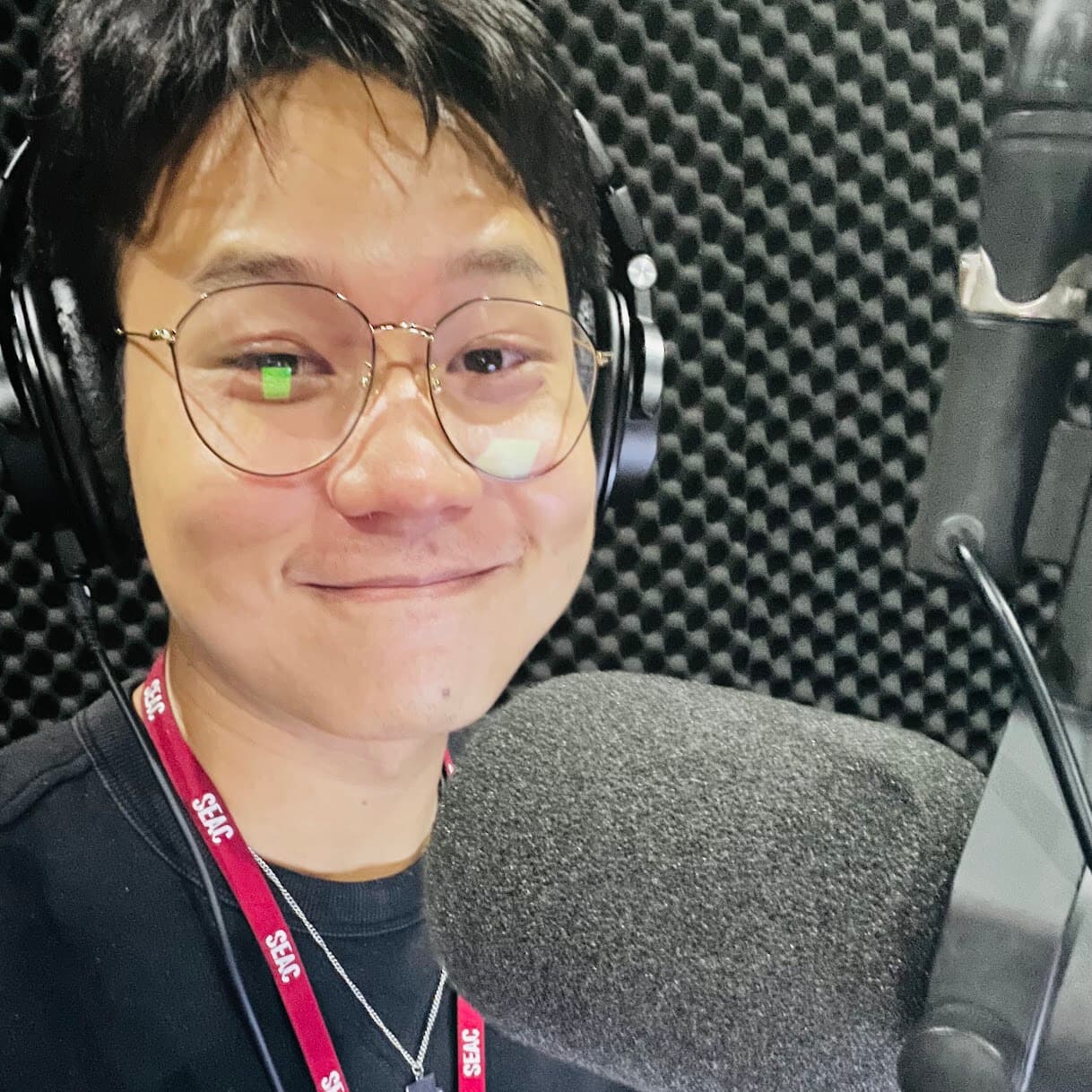 I voice over